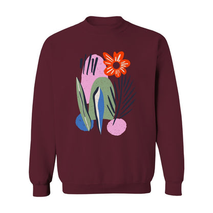 Minimal Floral Sweatshirt - Rue Mentana
