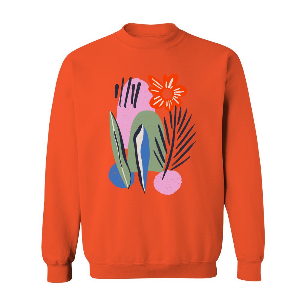Minimal Floral Sweatshirt - Rue Mentana