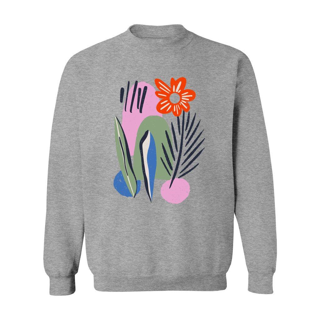 Minimal Floral Sweatshirt - Rue Mentana
