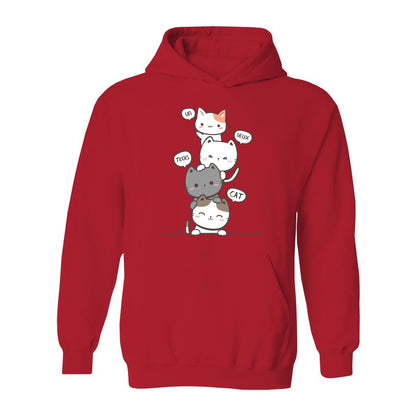 Un Deux Trois Cat Hoodie - Rue Mentana