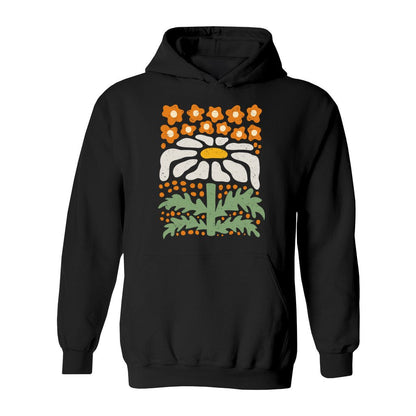 Boho Abstract Flowers Hoodie - Rue Mentana
