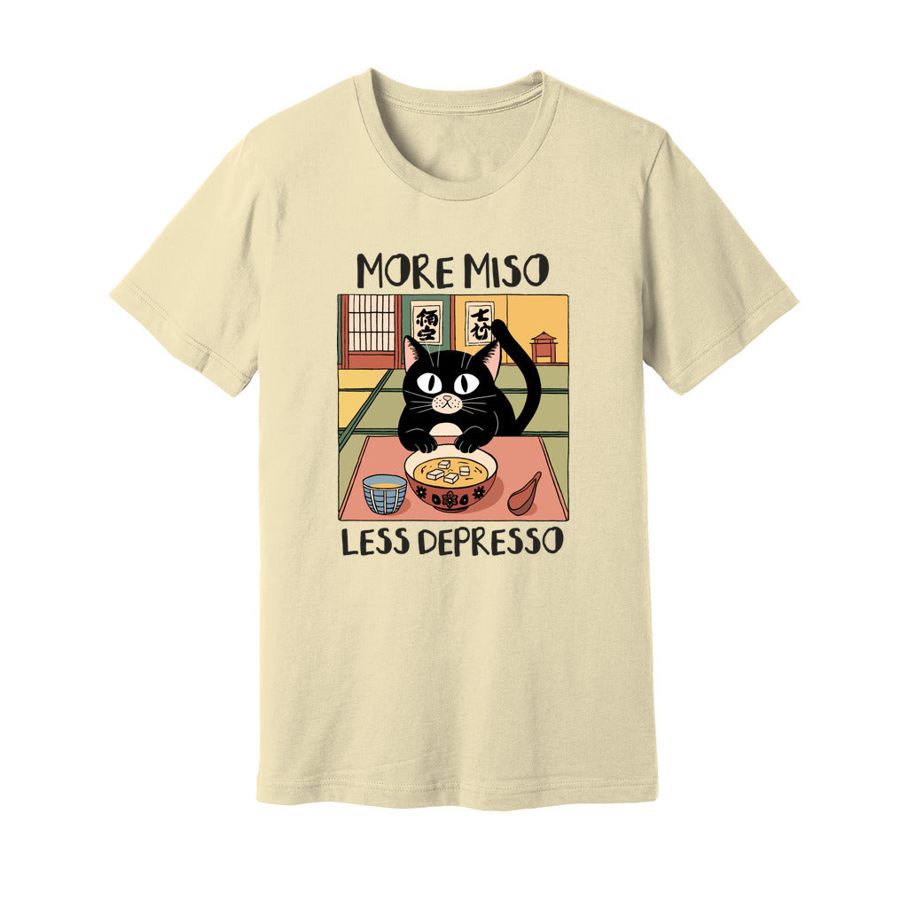 More Miso Less Depresso T-Shirt - Rue Mentana