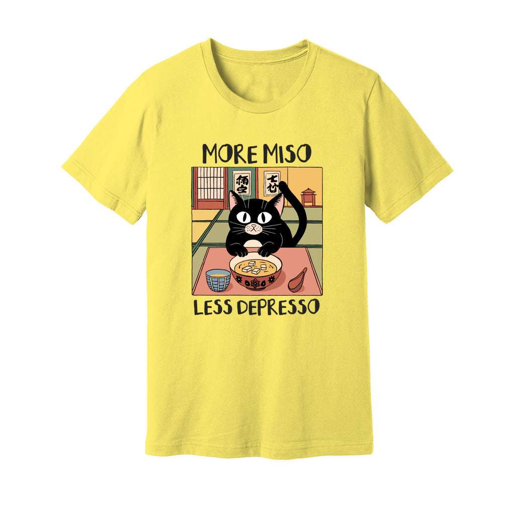 More Miso Less Depresso T-Shirt - Rue Mentana