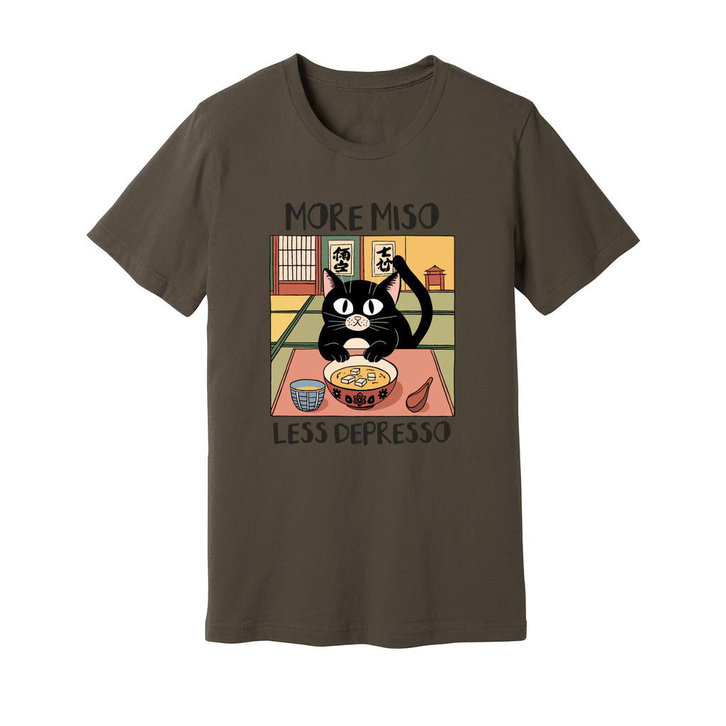 More Miso Less Depresso T-Shirt - Rue Mentana