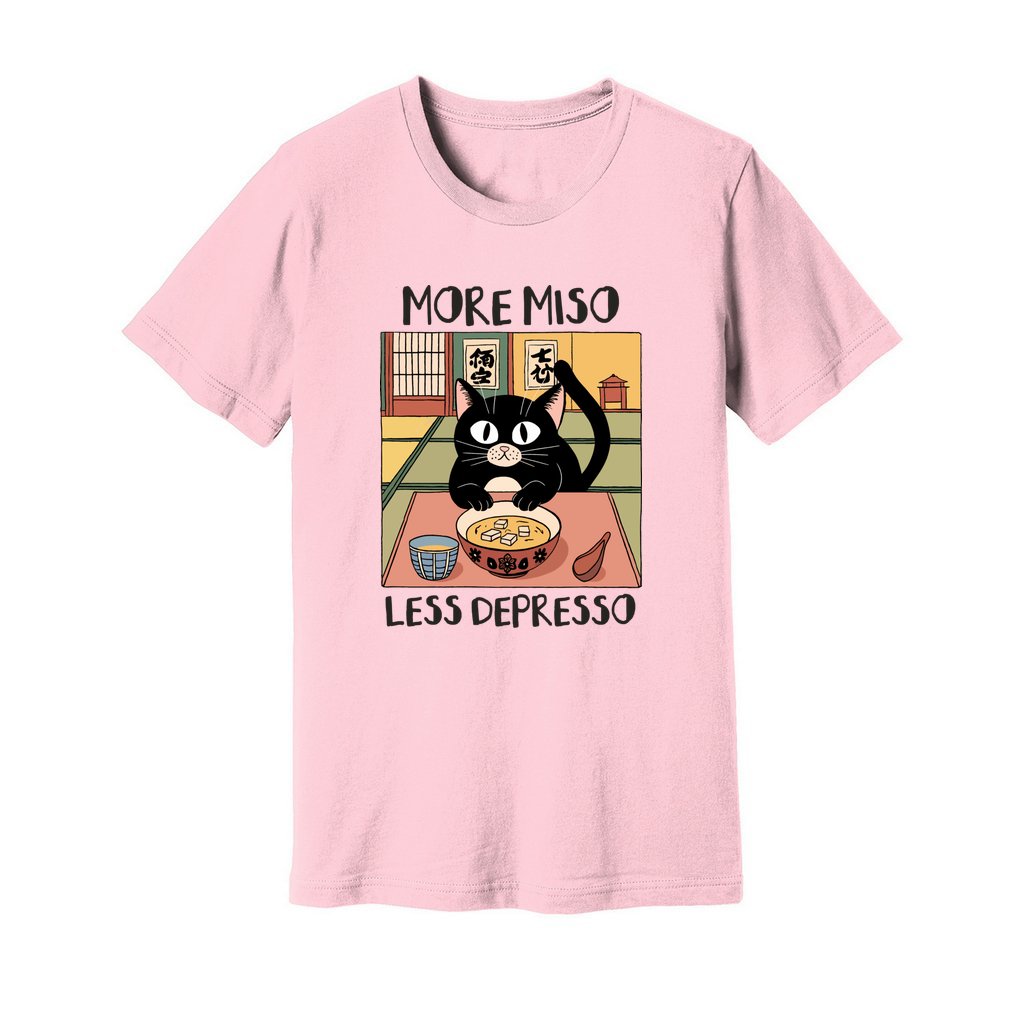 More Miso Less Depresso T-Shirt - Rue Mentana
