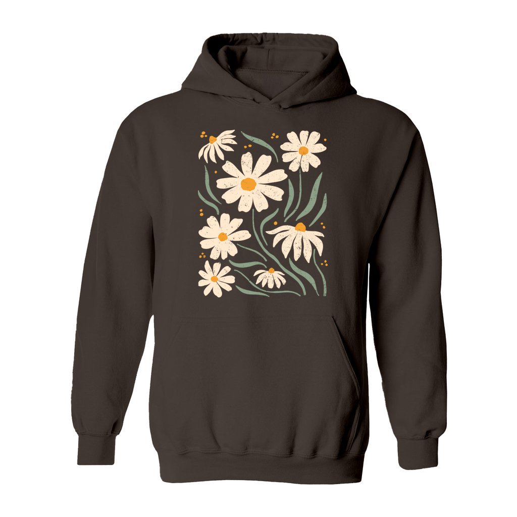 Boho Flowers Hoodie - Rue Mentana