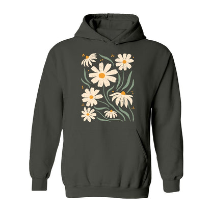 Boho Flowers Hoodie - Rue Mentana
