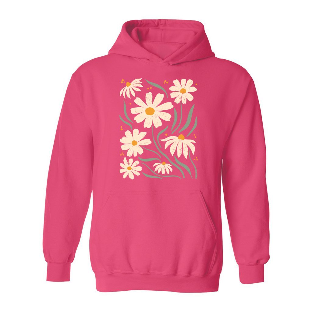 Boho Flowers Hoodie - Rue Mentana
