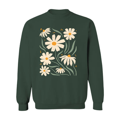 Boho Flowers Sweatshirt - Rue Mentana