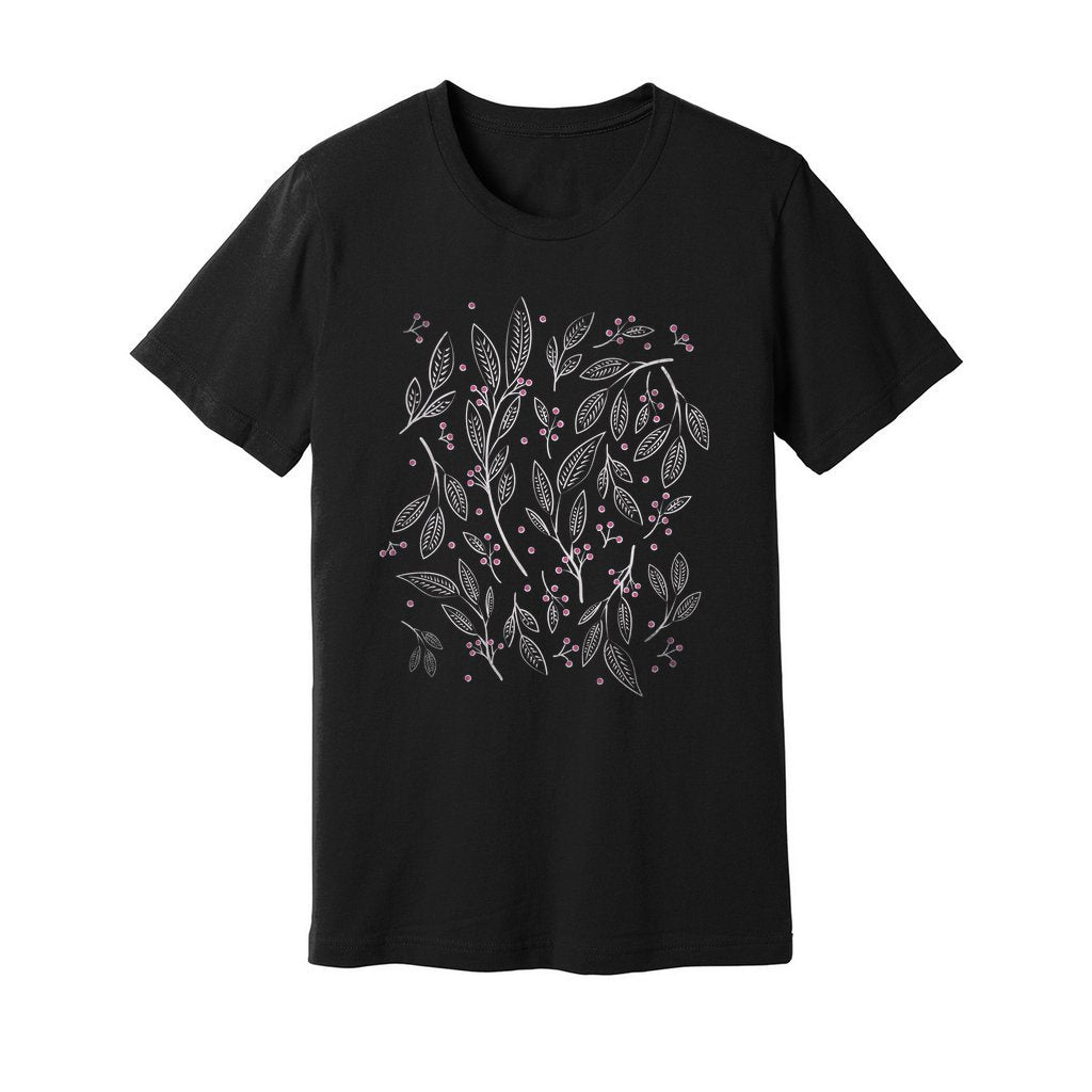 Botanical Line Art T-Shirt - Rue Mentana