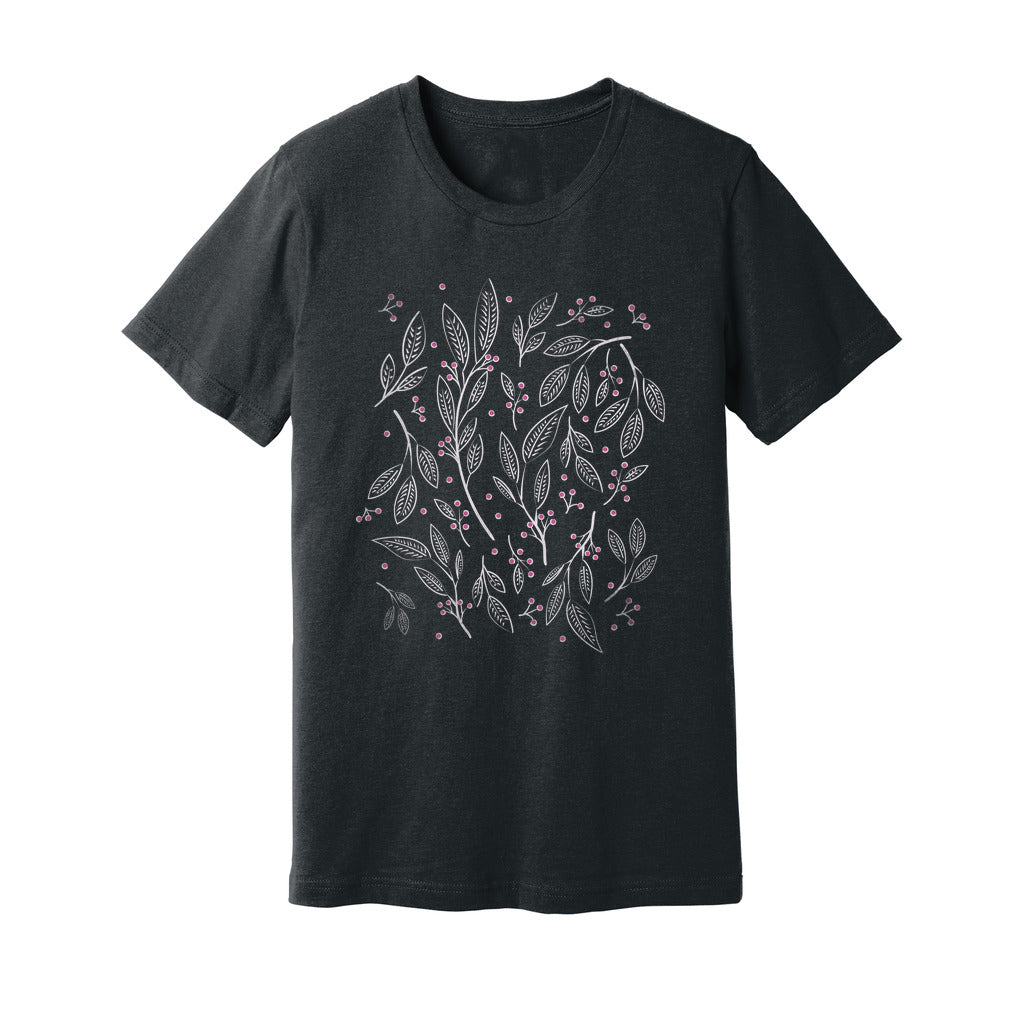 Botanical Line Art T-Shirt - Rue Mentana