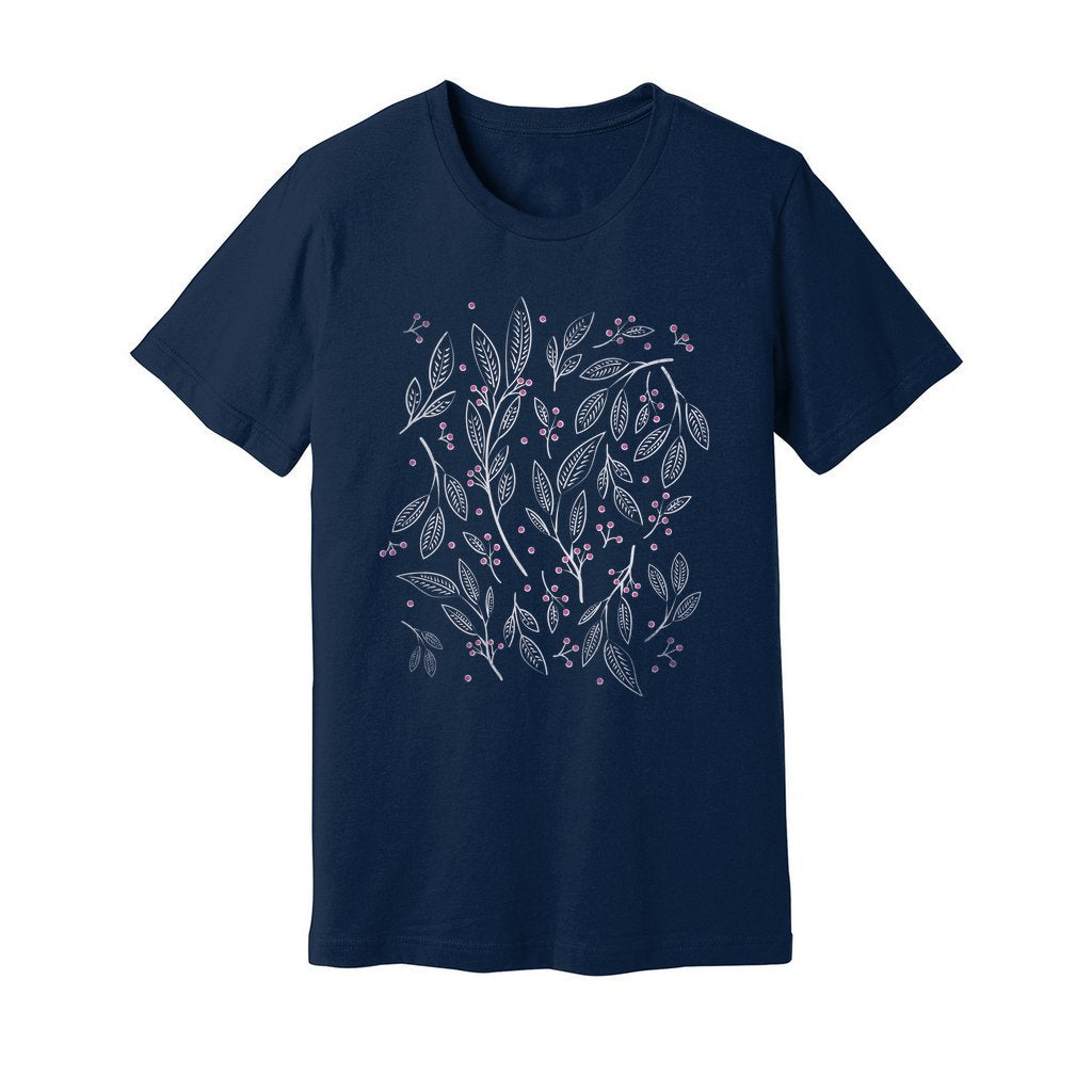 Botanical Line Art T-Shirt - Rue Mentana
