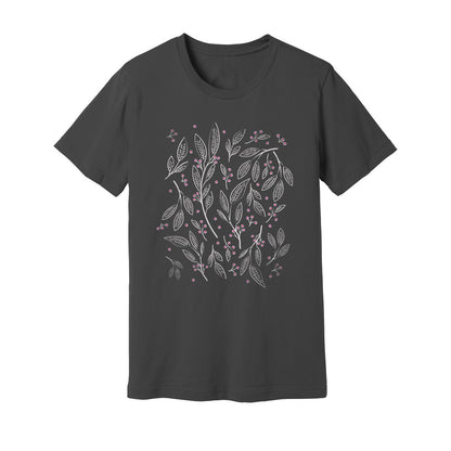 Botanical Line Art T-Shirt - Rue Mentana