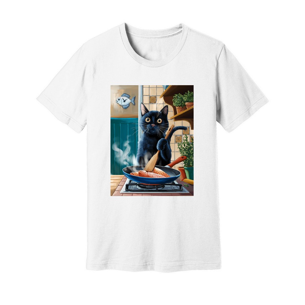 Cat Cooking T-Shirt - Rue Mentana