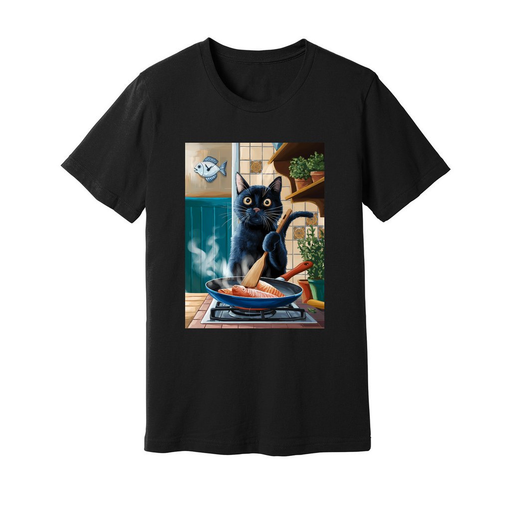 Cat Cooking T-Shirt - Rue Mentana