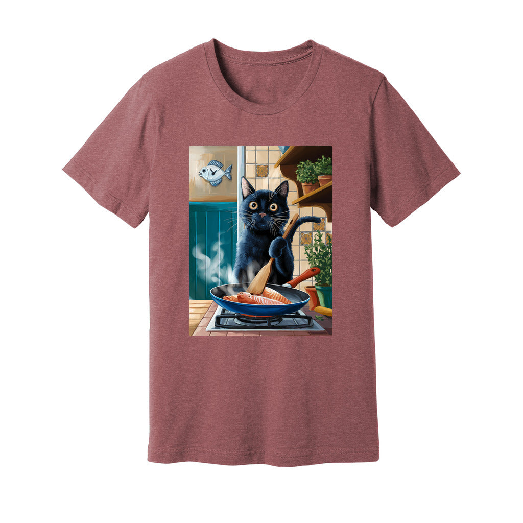 Cat Cooking T-Shirt - Rue Mentana