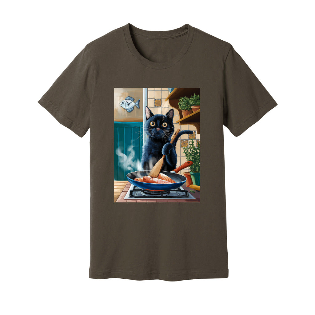 Cat Cooking T-Shirt - Rue Mentana