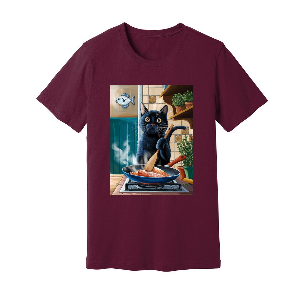 Cat Cooking T-Shirt - Rue Mentana