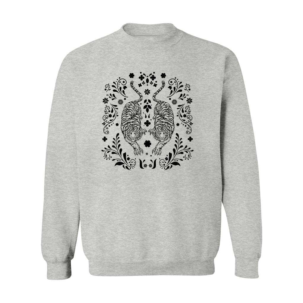 Boho Tigers Floral Sweatshirt - Rue Mentana
