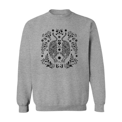 Boho Tigers Floral Sweatshirt - Rue Mentana
