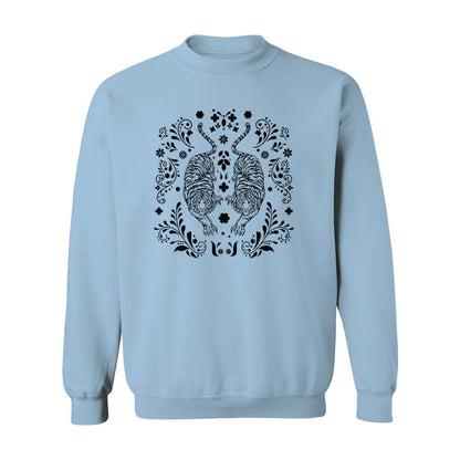 Boho Tigers Floral Sweatshirt - Rue Mentana