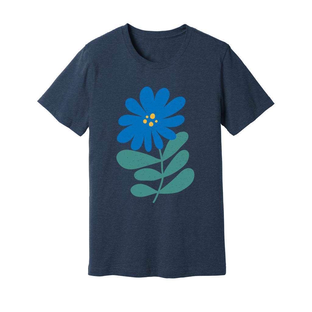Blue Wild Flowers T-Shirt - Rue Mentana