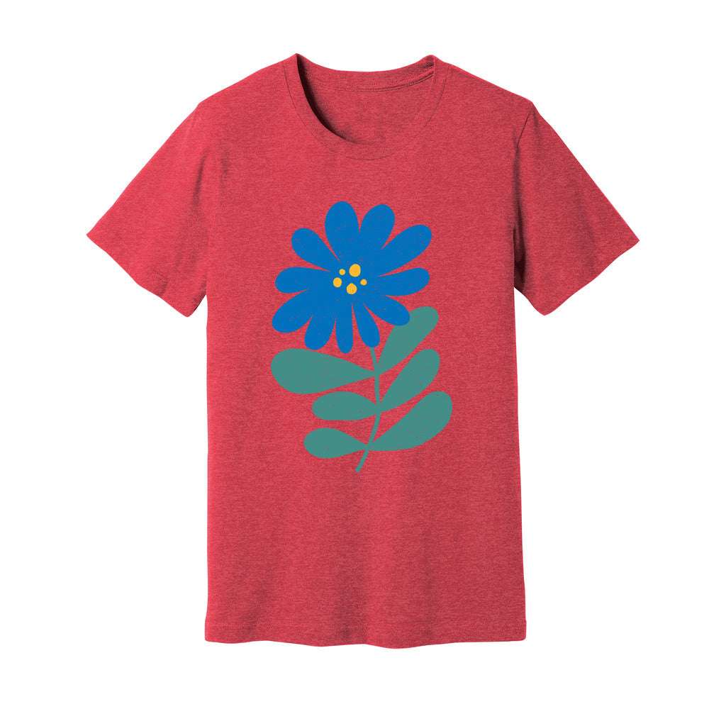 Blue Wild Flowers T-Shirt - Rue Mentana