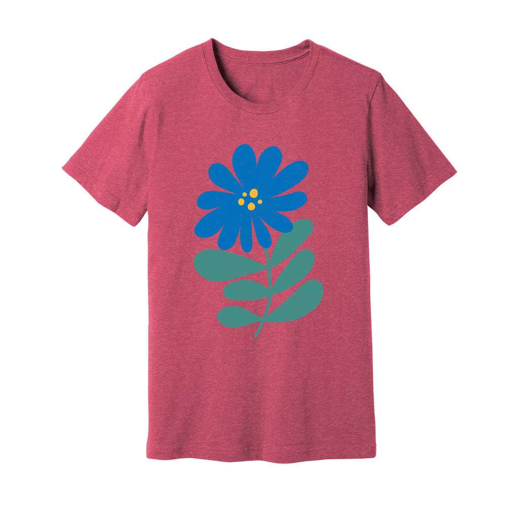 Blue Wild Flowers T-Shirt - Rue Mentana