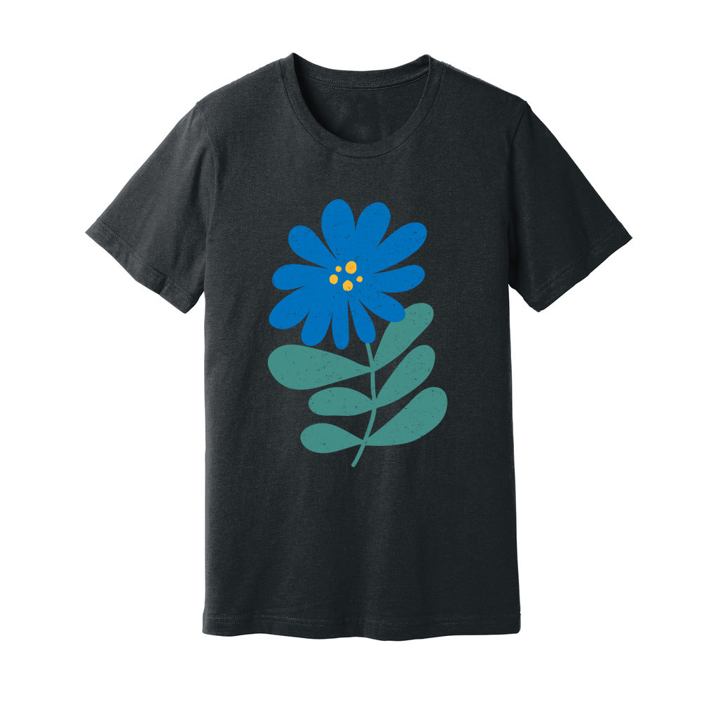 Blue Wild Flowers T-Shirt - Rue Mentana