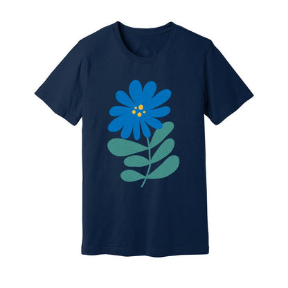 Blue Wild Flowers T-Shirt - Rue Mentana