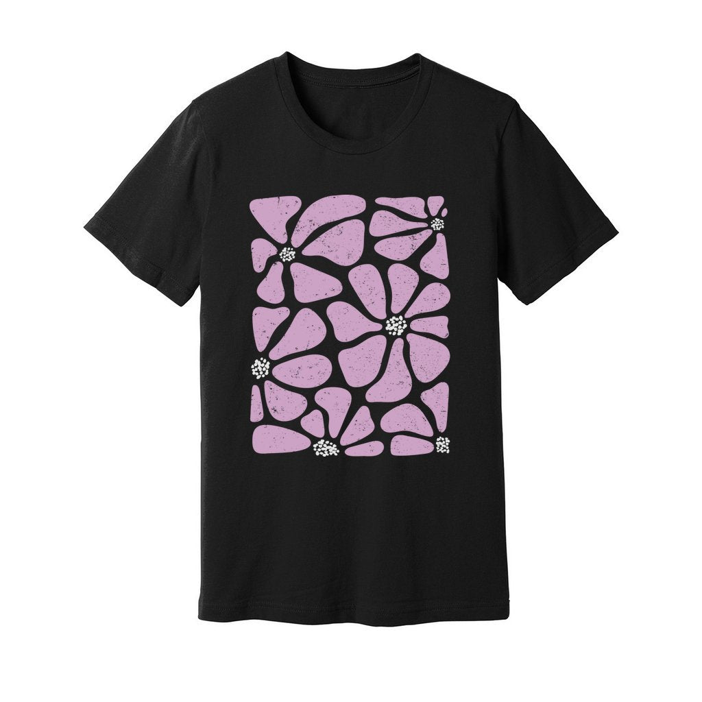 Purple Flowers T-Shirt - Rue Mentana