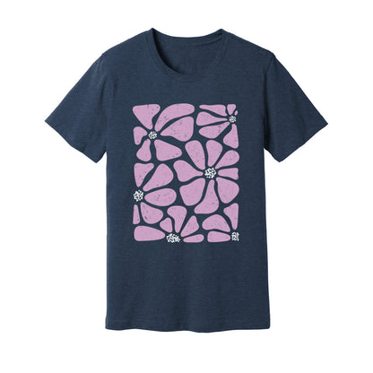 Purple Flowers T-Shirt - Rue Mentana