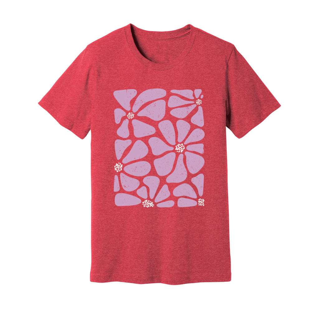 Purple Flowers T-Shirt - Rue Mentana