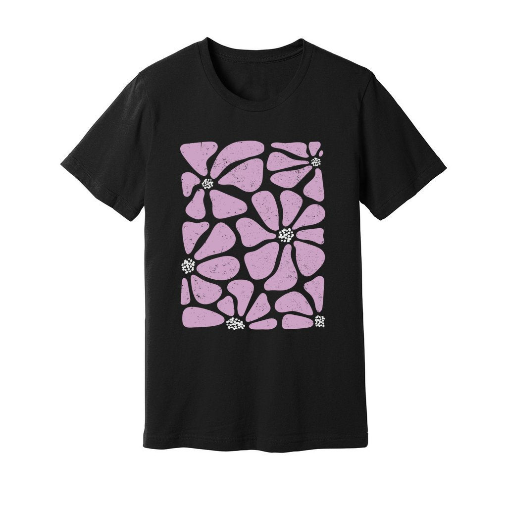 Purple Flowers T-Shirt - Rue Mentana