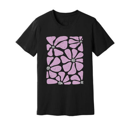 Purple Flowers T-Shirt - Rue Mentana