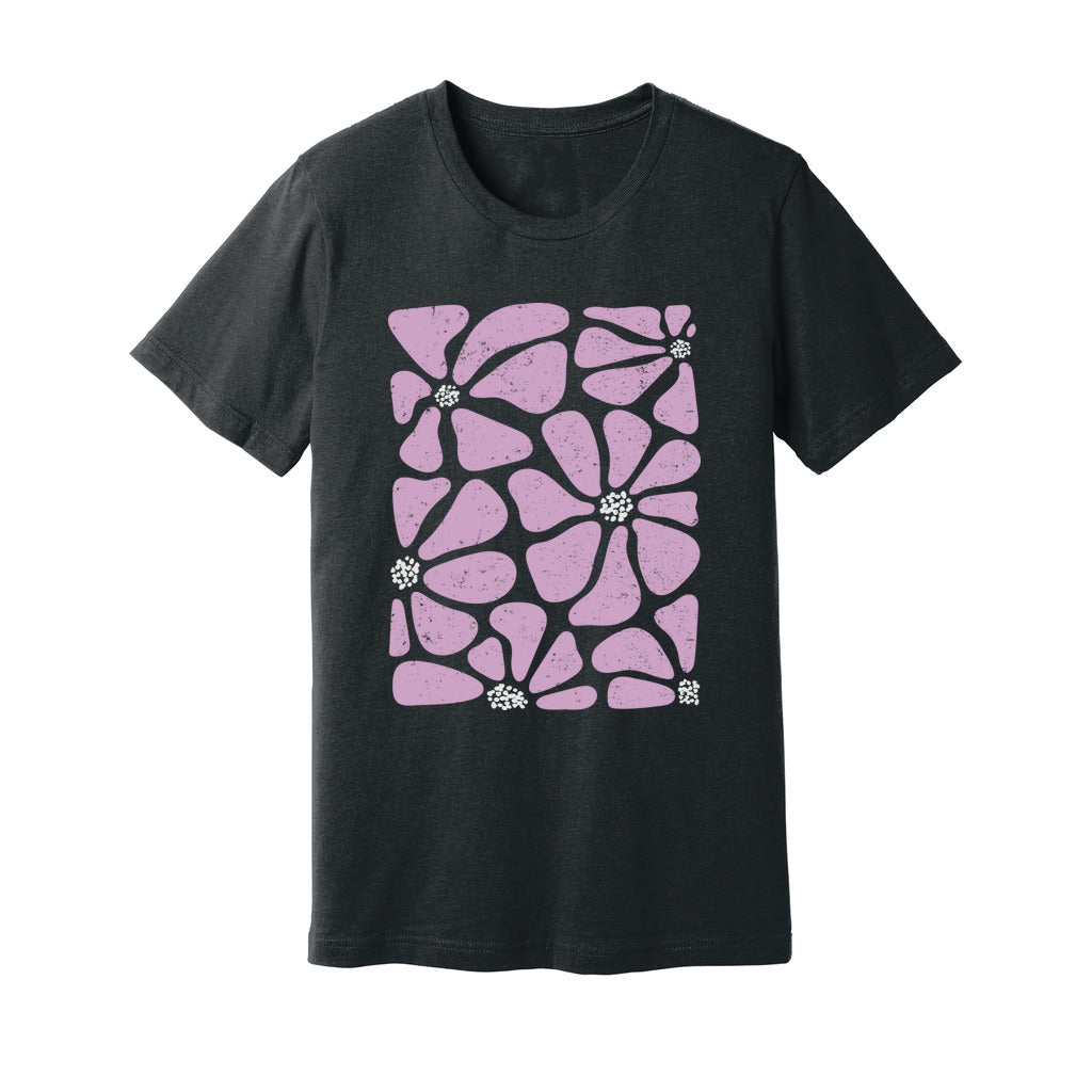 Purple Flowers T-Shirt - Rue Mentana