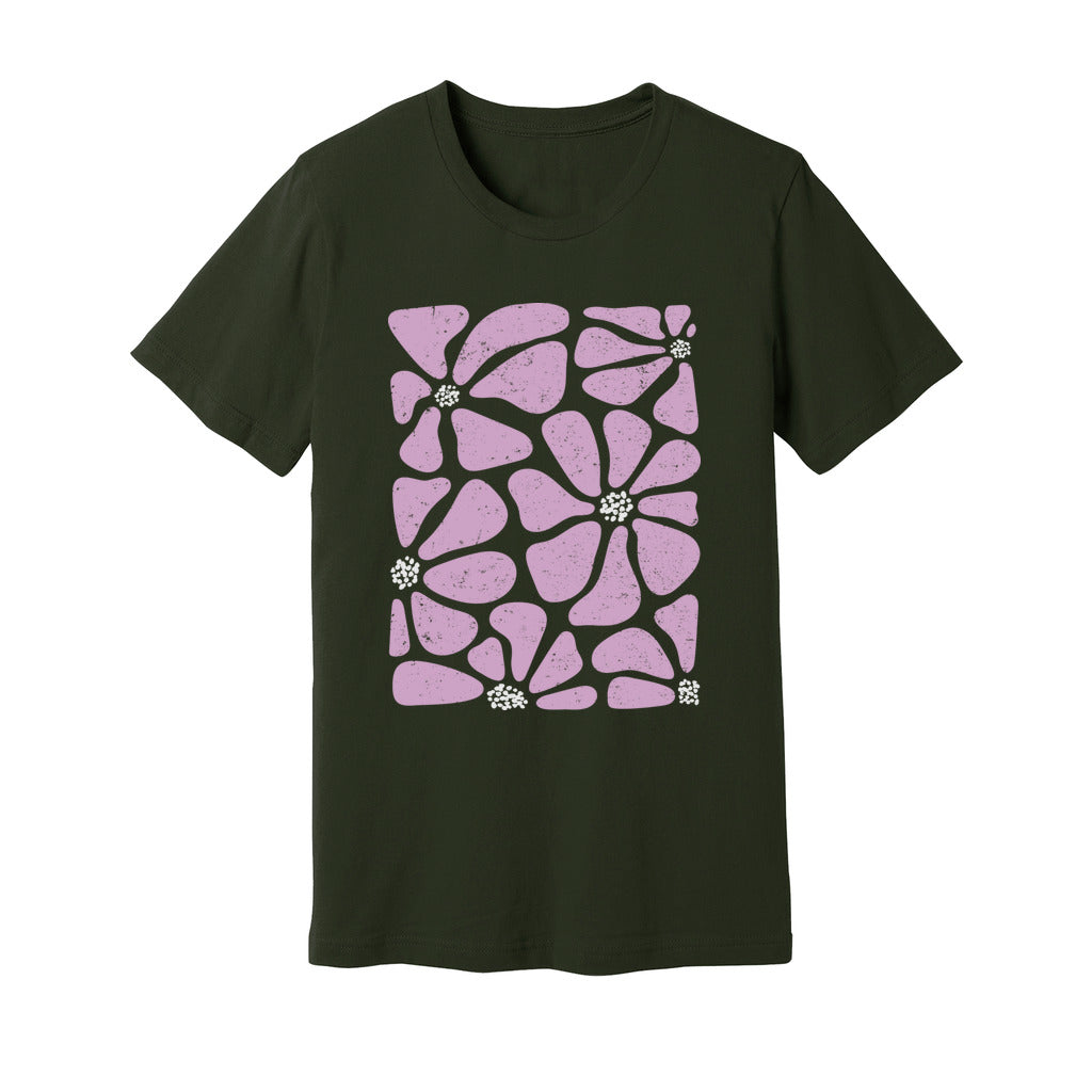 Purple Flowers T-Shirt - Rue Mentana