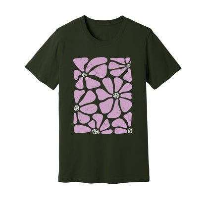 Purple Flowers T-Shirt - Rue Mentana