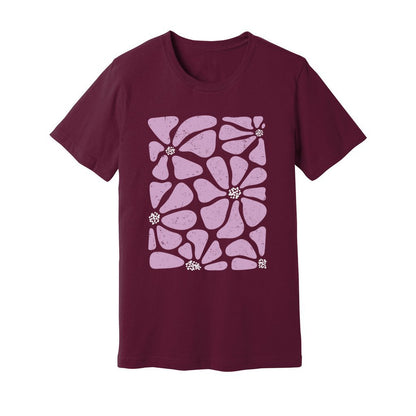 Purple Flowers T-Shirt - Rue Mentana