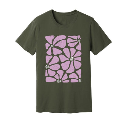 Purple Flowers T-Shirt - Rue Mentana