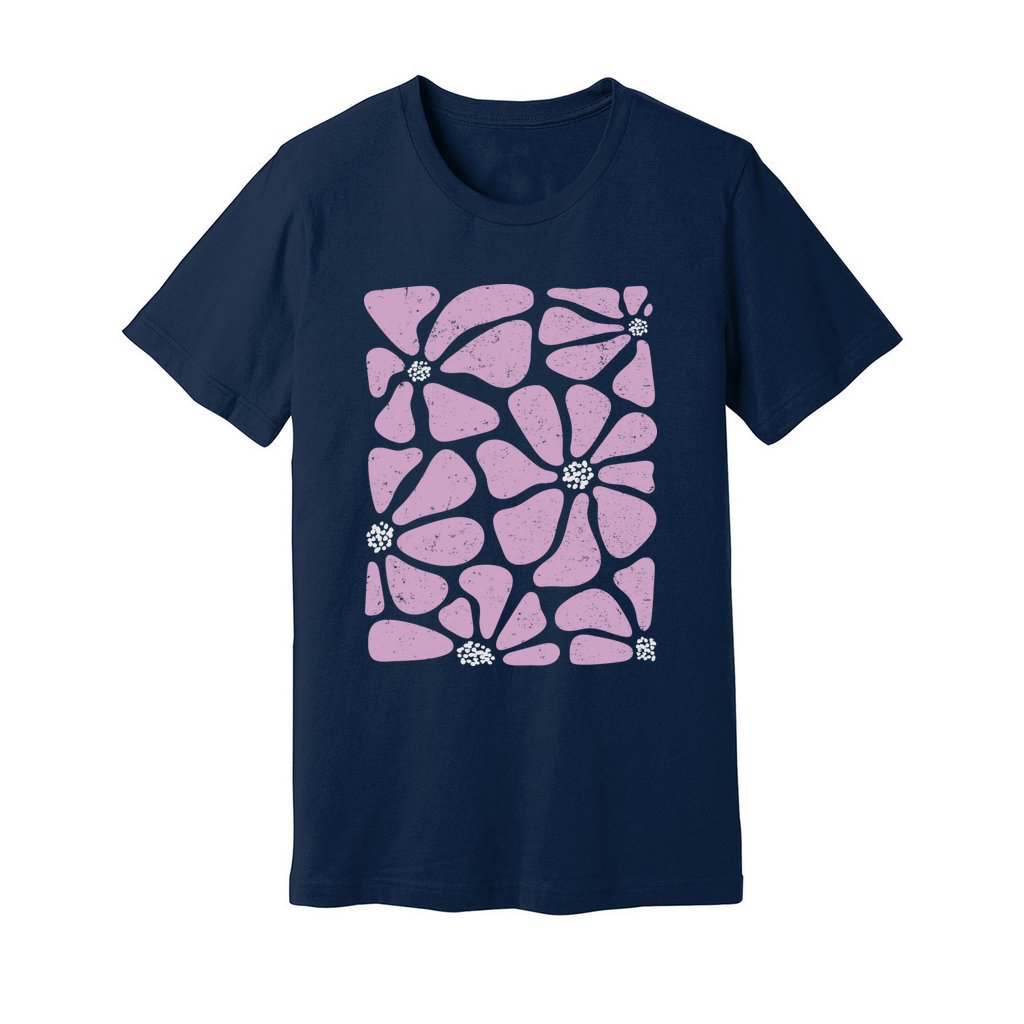 Purple Flowers T-Shirt - Rue Mentana
