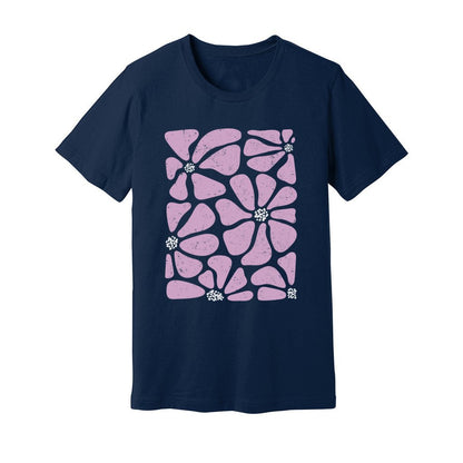Purple Flowers T-Shirt - Rue Mentana
