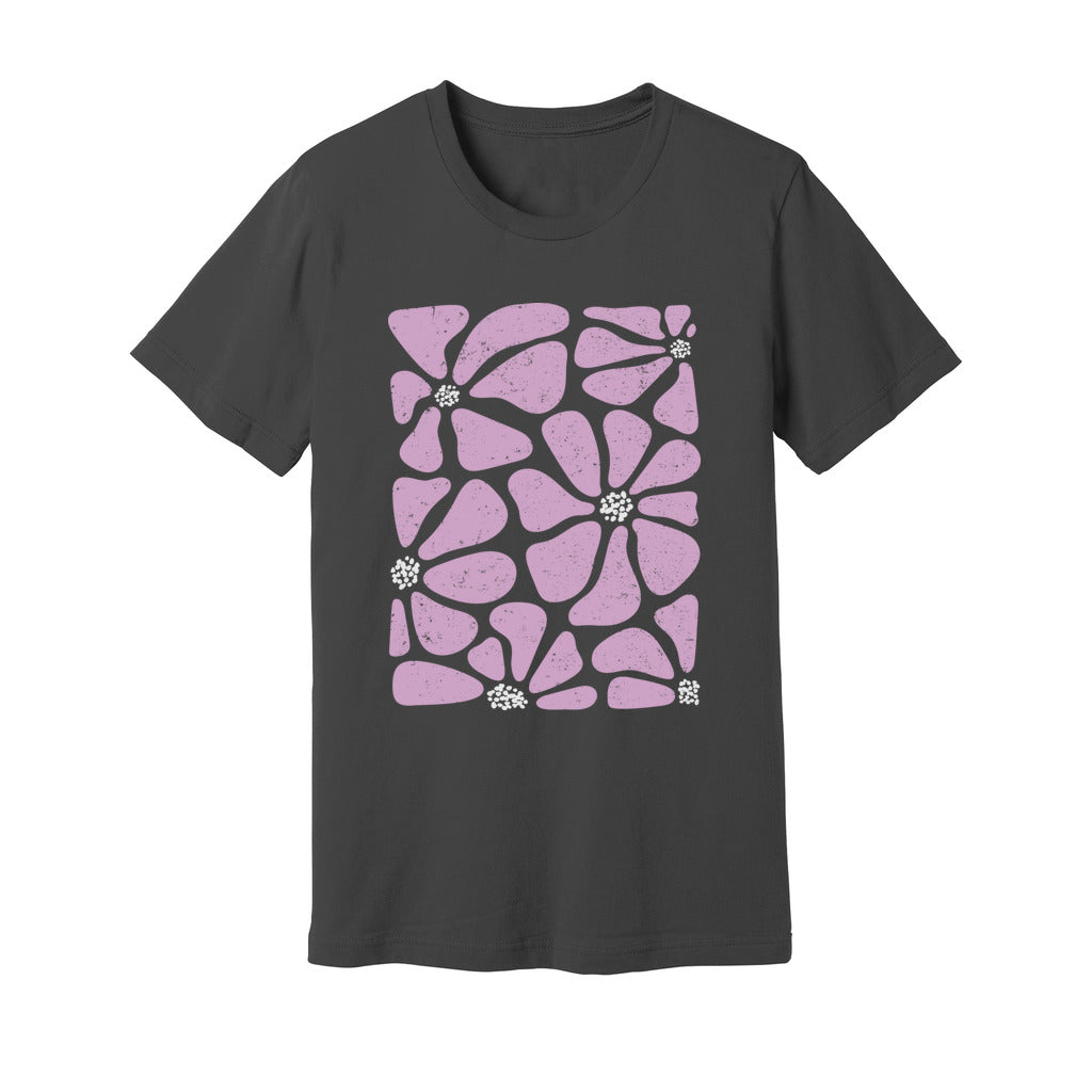 Purple Flowers T-Shirt - Rue Mentana