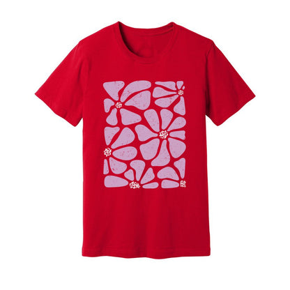 Purple Flowers T-Shirt - Rue Mentana