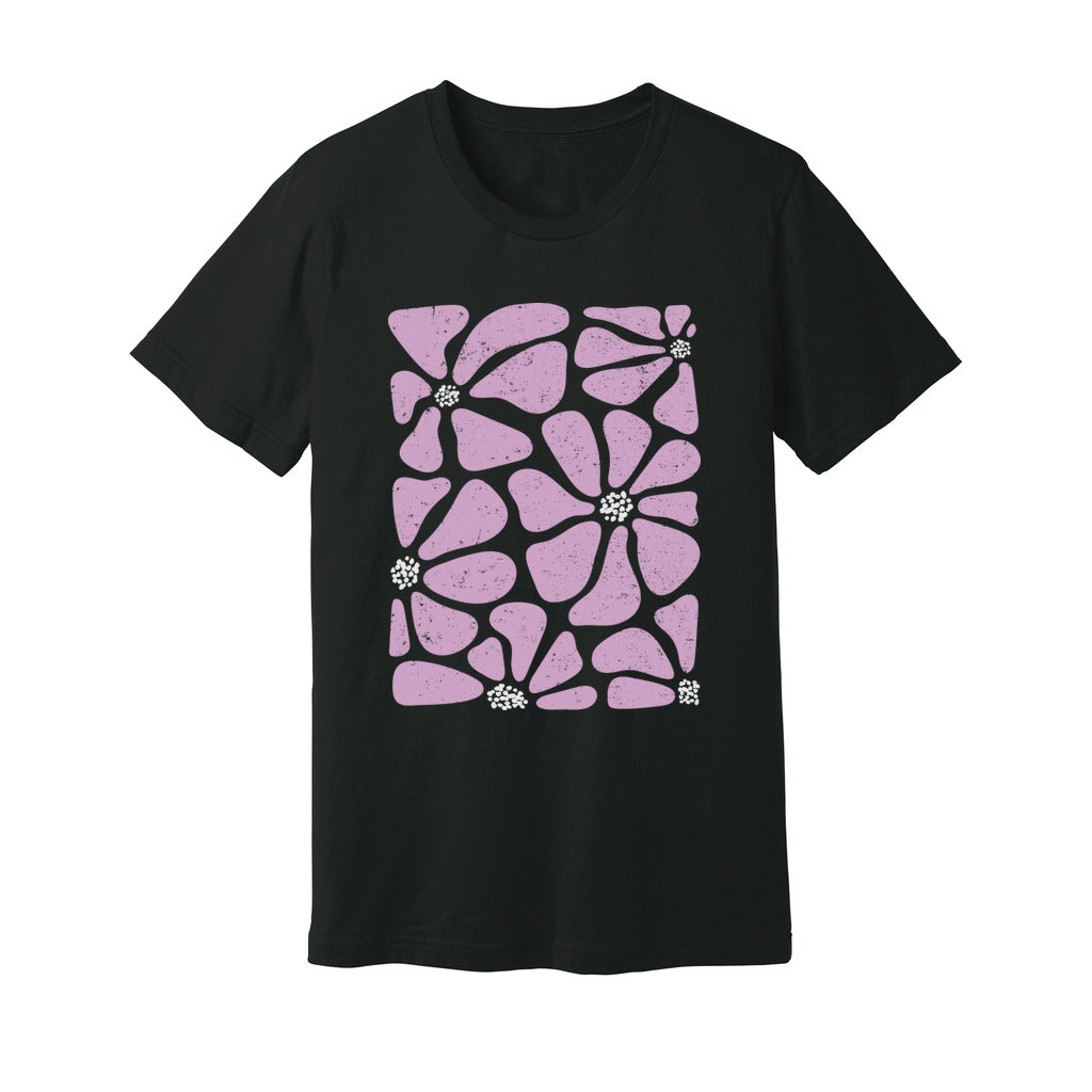 Purple Flowers T-Shirt - Rue Mentana