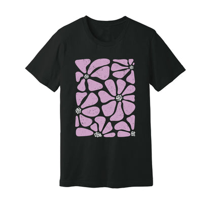 Purple Flowers T-Shirt - Rue Mentana