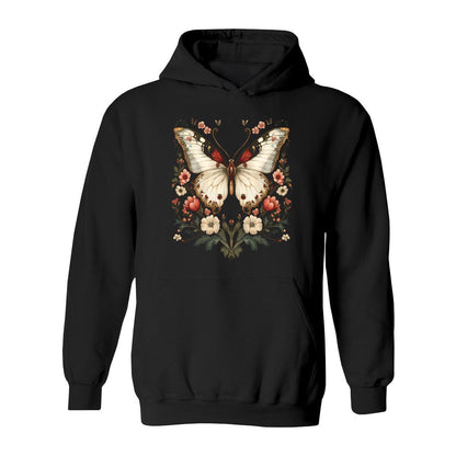 Ethereal Butterfly & Floral Hoodie - Rue Mentana