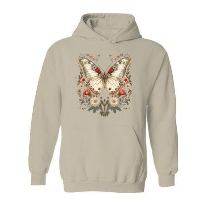 Ethereal Butterfly & Floral Hoodie - Rue Mentana