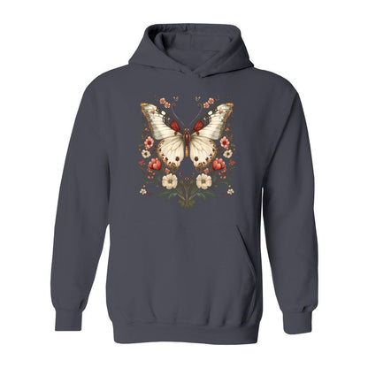 Ethereal Butterfly & Floral Hoodie - Rue Mentana