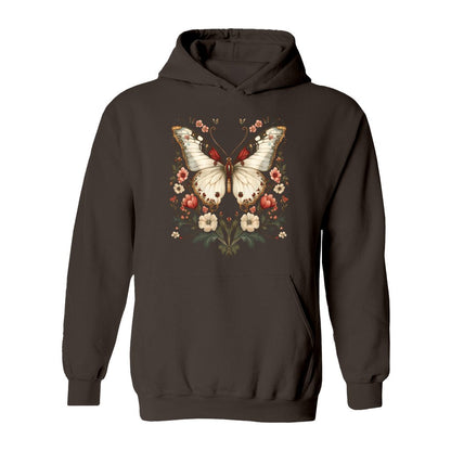 Ethereal Butterfly & Floral Hoodie - Rue Mentana